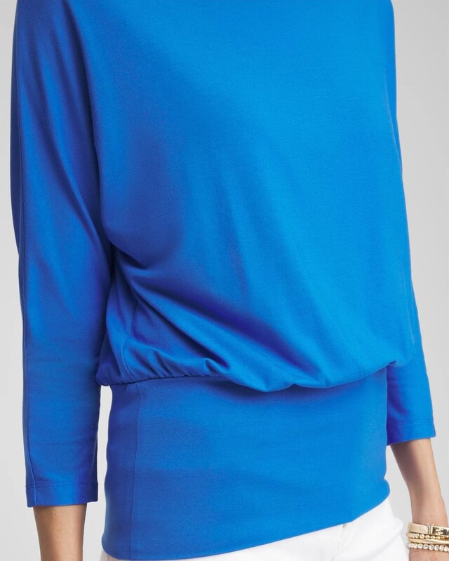 Touch of Cool Banded-Hem Top - image 4